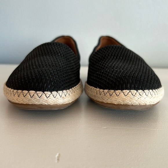 Paul Green •  Layla Leather Espadrille Flats in Black Size 8 US / 37 EU / 5.5 UK - Picture 4 of 15